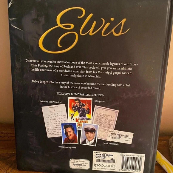 Elvis Presley Book By Igloobooks - Picture 2 of 5